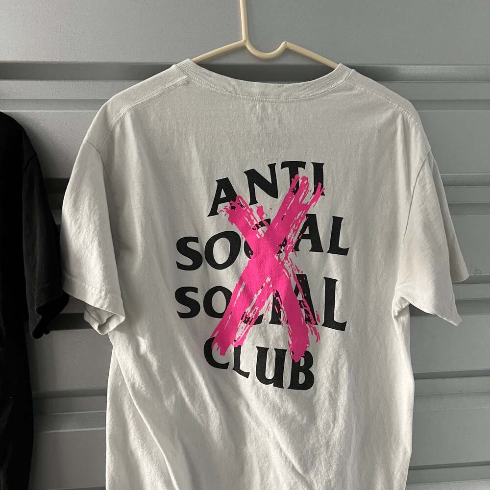 Anti Social Social Club ASSC A.S.S.C. Cancelled T-Shirt White